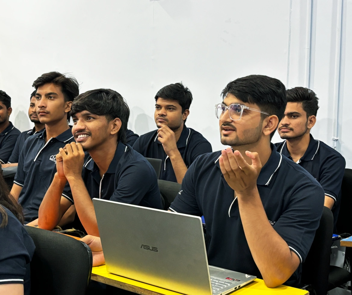 Mock interview happening