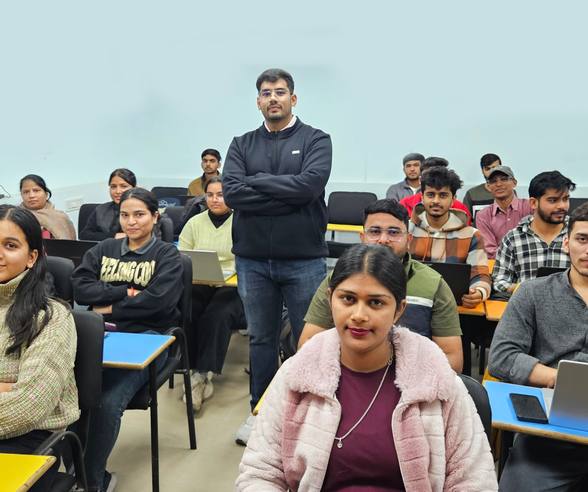 Mock interview happening