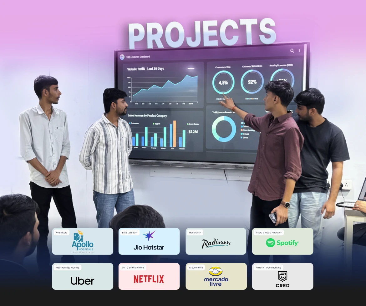 Group mentorship session