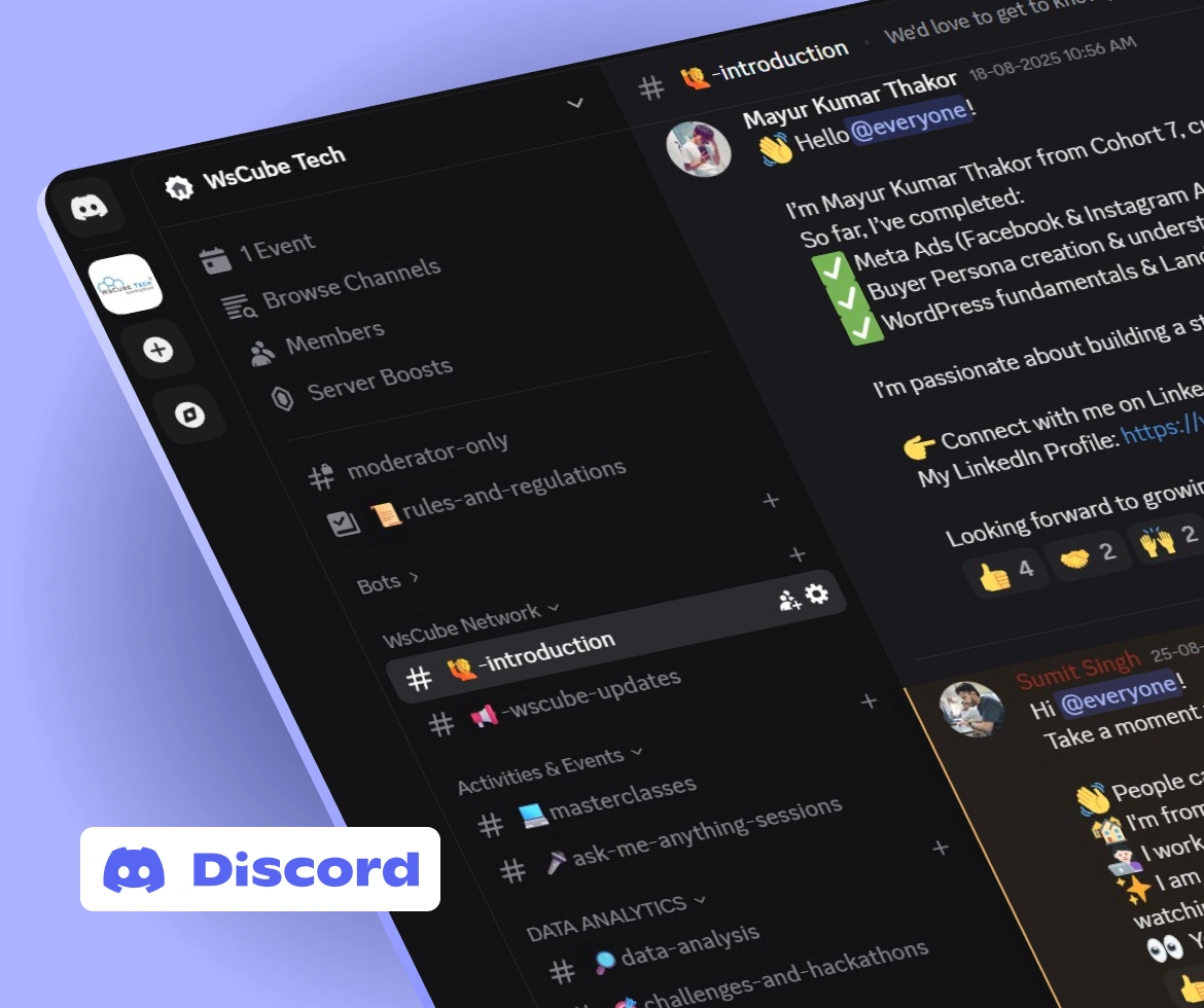 Group of students in front of building