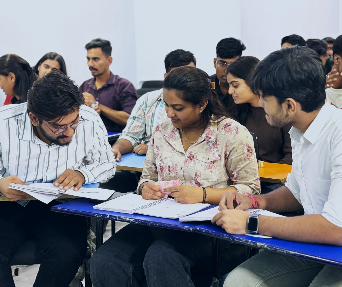 Group discussion with mentors