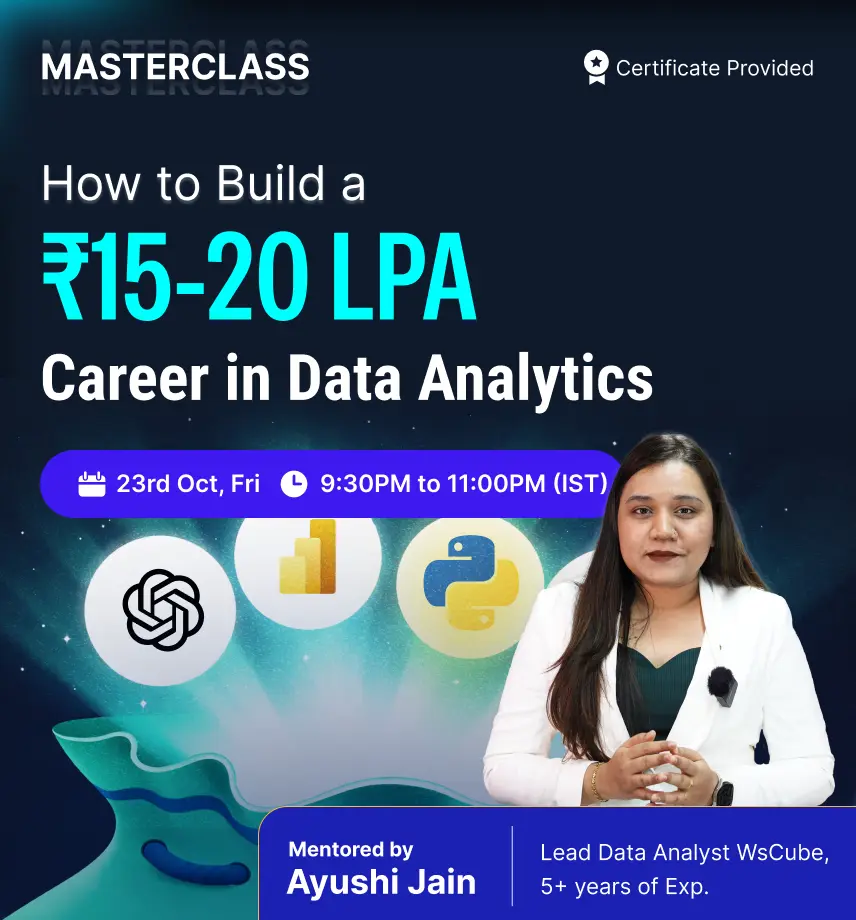 How to Build a ₹15-20 LPA Career in Data Analytics