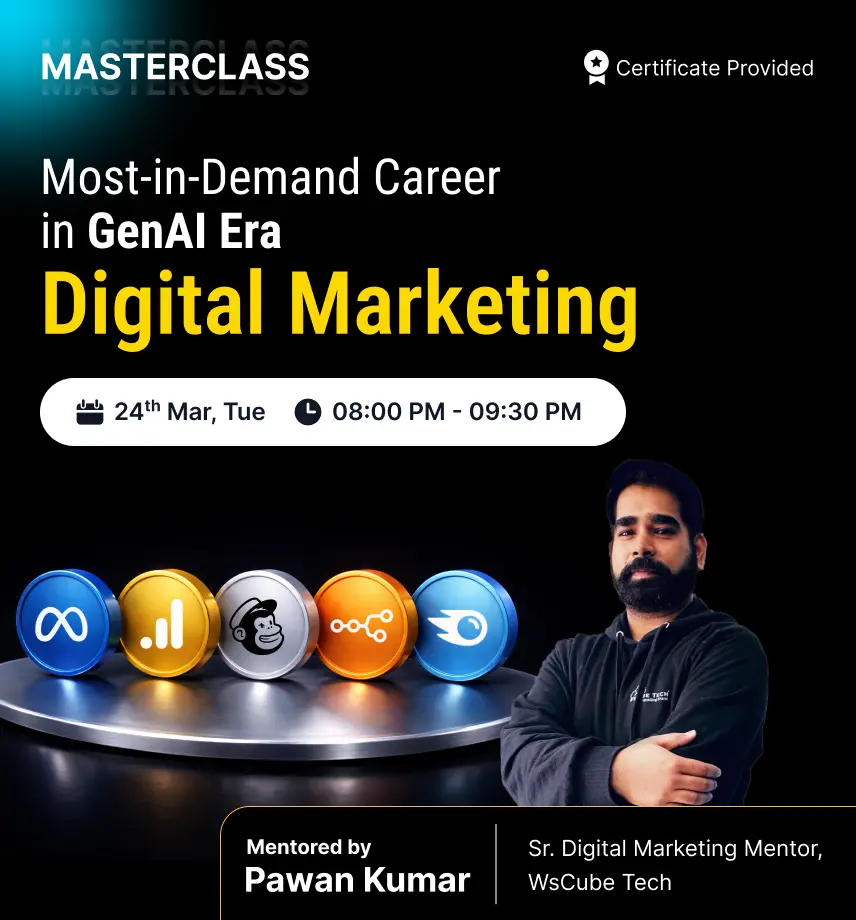 Most-in-Demand Career in GenAI Era – Digital Marketing