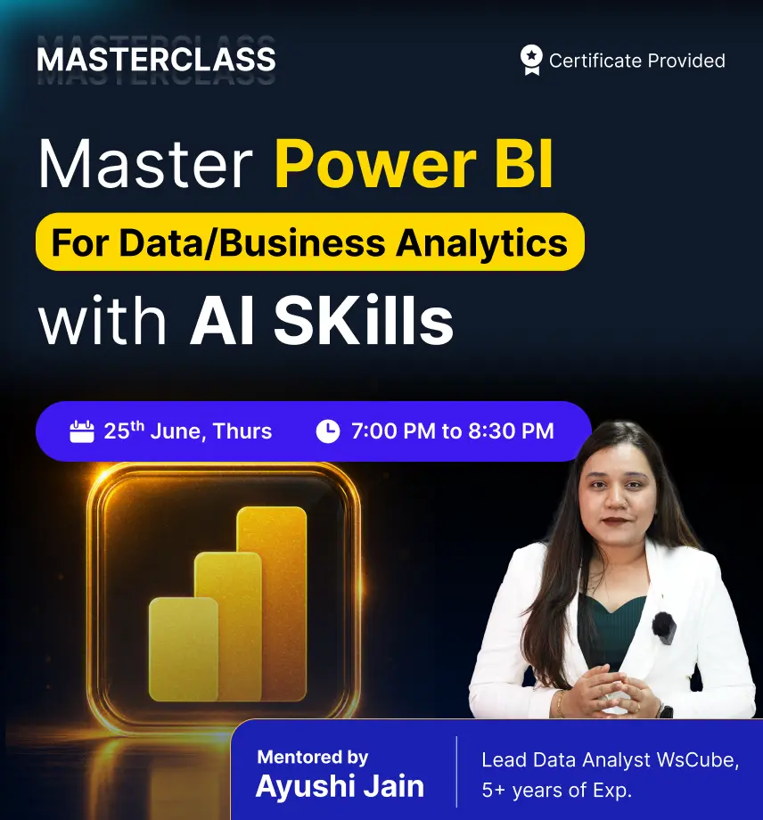Master Power BI for Data/Business Analytics with AI Skills