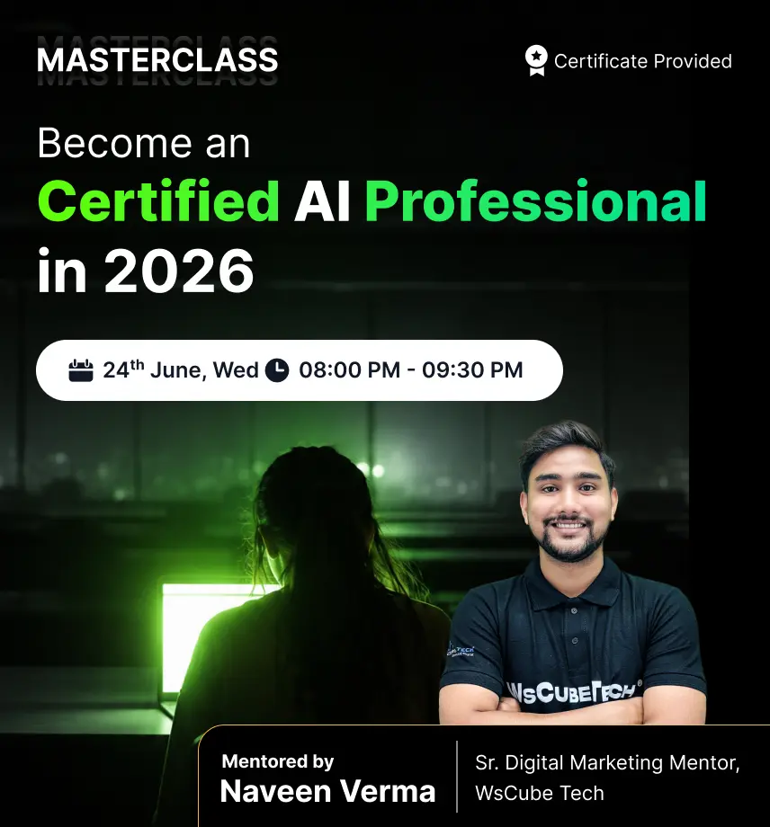 Become a Certified AI Professional in 2026